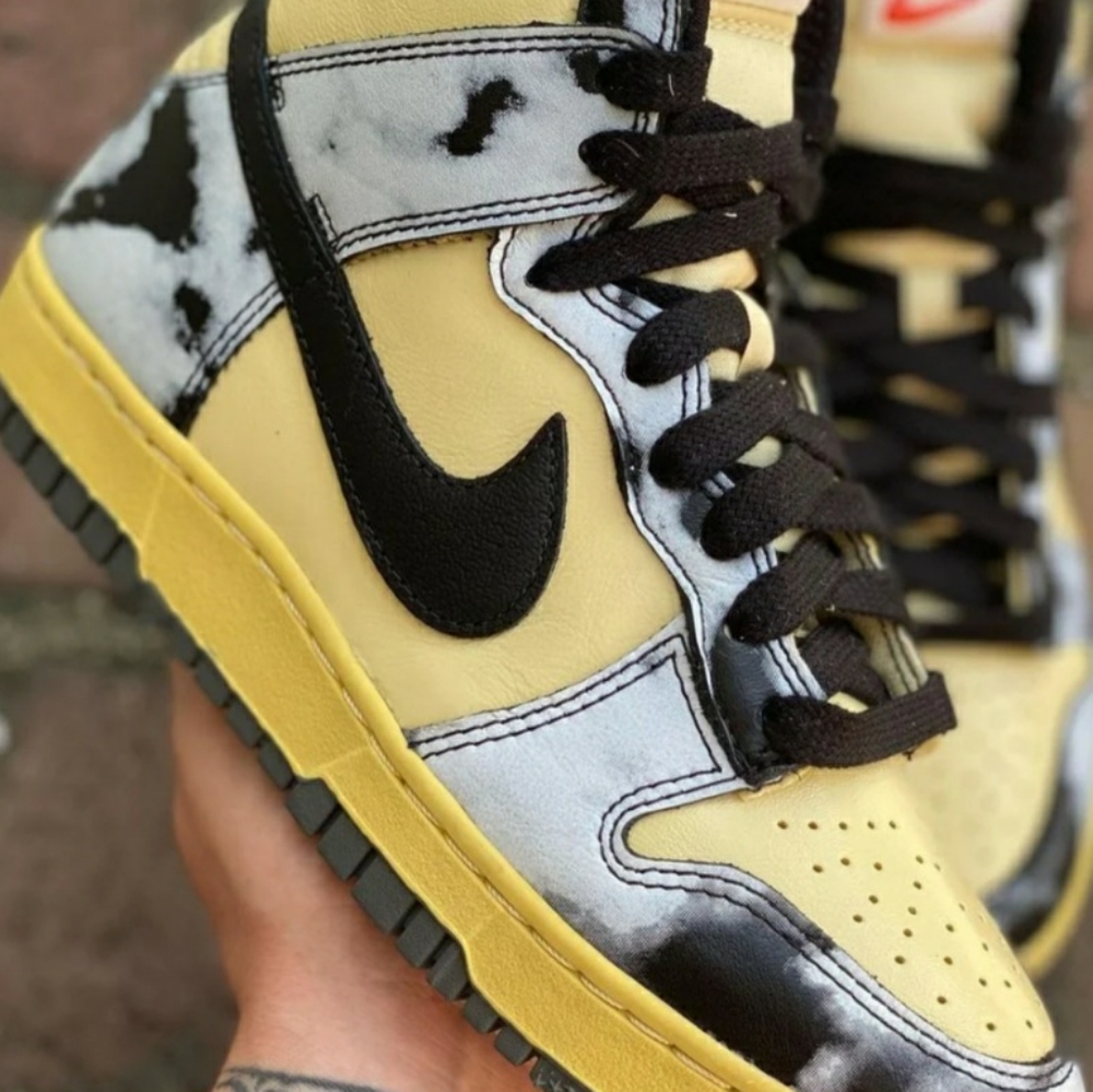 DUNK HIGH 1985 'BLACK ACID WASH'